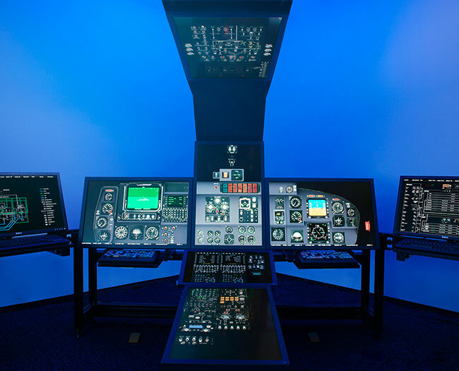 Der SeaLynx MK88A CPT simuliert das Luftfahrzeug in den Konfigurationen COMSEC und MU90.